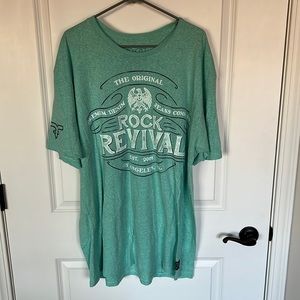 Rock Revival Emerson Mint Tee.